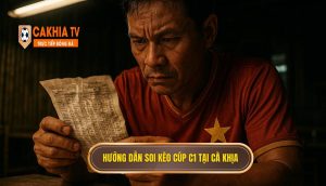 Hướng dẫn soi kèo Cúp C1 tại Cà Khịa
