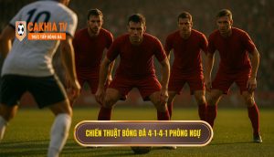 Chiến thuật bóng đá 4-1-4-1 phòng ngự