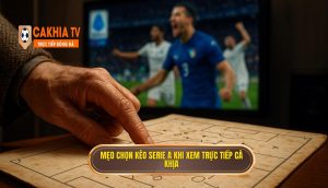 Mẹo chọn kèo Serie A khi xem trực tiếp Cà Khịa